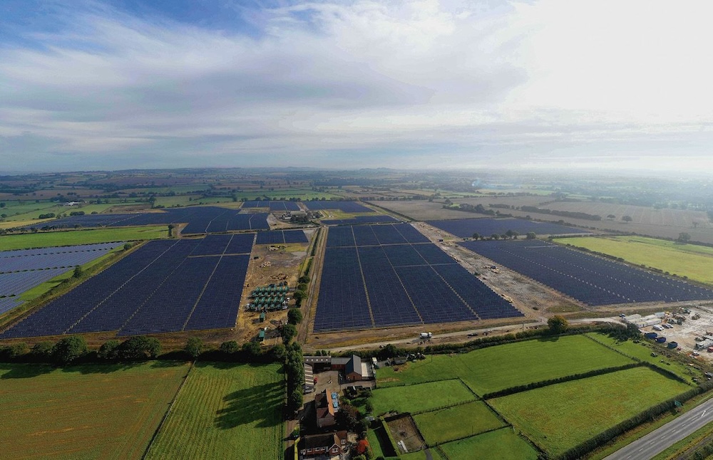 Warrington field solar