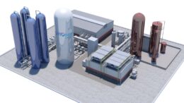 Highview Power scheme of the liquid air energy storage project