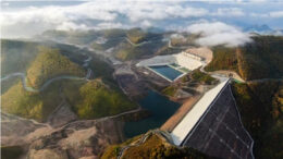 The Fengning Pumped Storage Power Station, China.