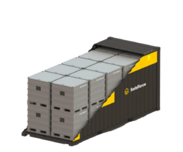 Sorbiforce energy storage container