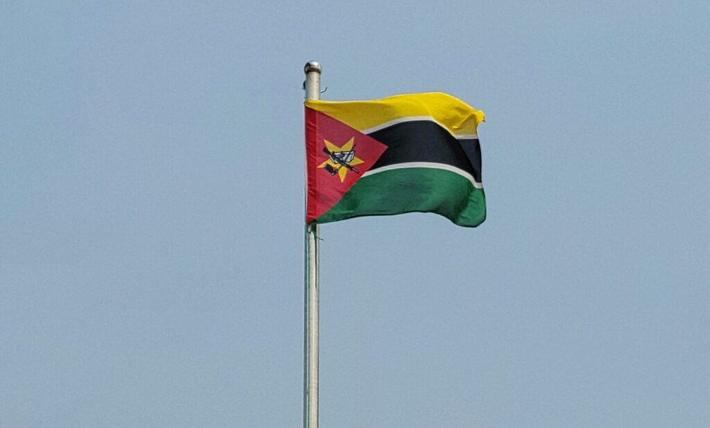 The Mozambican flag